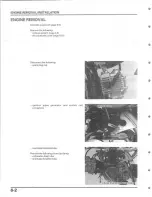 Предварительный просмотр 68 страницы Honda 2000 XR50R Service Manual