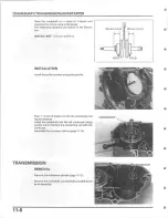 Предварительный просмотр 136 страницы Honda 2000 XR50R Service Manual