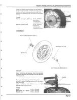 Предварительный просмотр 153 страницы Honda 2000 XR50R Service Manual