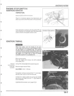 Предварительный просмотр 189 страницы Honda 2000 XR50R Service Manual