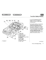 Предварительный просмотр 8 страницы Honda 2001 Accord Coupe Owner'S Manual