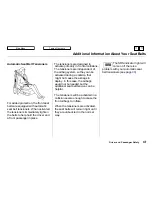 Предварительный просмотр 44 страницы Honda 2001 Accord Coupe Owner'S Manual