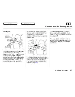 Предварительный просмотр 67 страницы Honda 2001 Accord Coupe Owner'S Manual