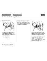 Предварительный просмотр 70 страницы Honda 2001 Accord Coupe Owner'S Manual