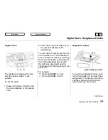 Предварительный просмотр 109 страницы Honda 2001 Accord Coupe Owner'S Manual