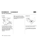 Предварительный просмотр 112 страницы Honda 2001 Accord Coupe Owner'S Manual