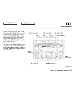 Предварительный просмотр 164 страницы Honda 2001 Accord Coupe Owner'S Manual