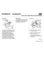 Предварительный просмотр 249 страницы Honda 2001 Accord Coupe Owner'S Manual