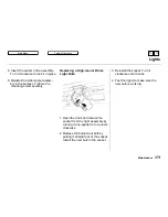 Предварительный просмотр 277 страницы Honda 2001 Accord Coupe Owner'S Manual