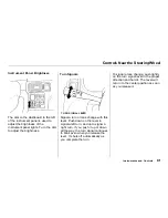 Предварительный просмотр 65 страницы Honda 2001 CR-V Owner'S Manual