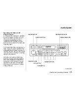 Предварительный просмотр 119 страницы Honda 2001 CR-V Owner'S Manual