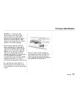 Предварительный просмотр 185 страницы Honda 2001 CR-V Owner'S Manual