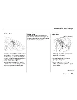 Предварительный просмотр 231 страницы Honda 2001 CR-V Owner'S Manual