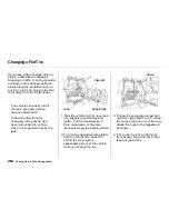 Предварительный просмотр 270 страницы Honda 2001 CR-V Owner'S Manual