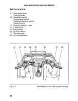 Предварительный просмотр 16 страницы Honda 2001 FourTrax 350 TRX350TM Owner'S Manual