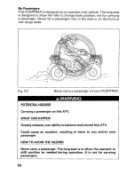 Предварительный просмотр 60 страницы Honda 2001 FourTrax 350 TRX350TM Owner'S Manual