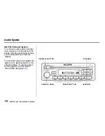 Предварительный просмотр 105 страницы Honda 2001 Integra Hatchback Owner'S Manual