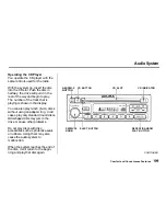 Предварительный просмотр 112 страницы Honda 2001 Integra Hatchback Owner'S Manual