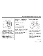 Предварительный просмотр 186 страницы Honda 2001 Integra Hatchback Owner'S Manual