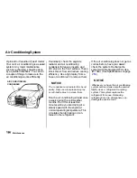 Предварительный просмотр 199 страницы Honda 2001 Integra Hatchback Owner'S Manual