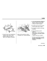 Предварительный просмотр 216 страницы Honda 2001 Integra Hatchback Owner'S Manual