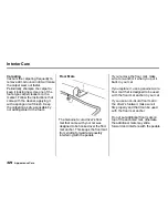 Предварительный просмотр 223 страницы Honda 2001 Integra Hatchback Owner'S Manual