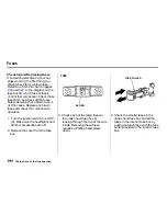 Предварительный просмотр 247 страницы Honda 2001 Integra Hatchback Owner'S Manual