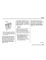 Предварительный просмотр 248 страницы Honda 2001 Integra Hatchback Owner'S Manual