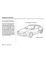 Предварительный просмотр 255 страницы Honda 2001 Integra Hatchback Owner'S Manual