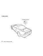 Предварительный просмотр 47 страницы Honda 2001 NSX Owner'S Manual