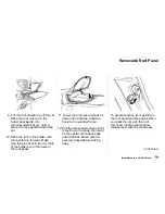 Предварительный просмотр 82 страницы Honda 2001 NSX Owner'S Manual