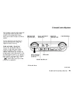 Предварительный просмотр 96 страницы Honda 2001 NSX Owner'S Manual