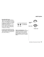 Предварительный просмотр 110 страницы Honda 2001 NSX Owner'S Manual