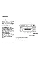 Предварительный просмотр 123 страницы Honda 2001 NSX Owner'S Manual