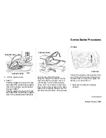 Предварительный просмотр 136 страницы Honda 2001 NSX Owner'S Manual