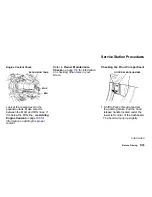 Предварительный просмотр 138 страницы Honda 2001 NSX Owner'S Manual