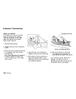 Предварительный просмотр 159 страницы Honda 2001 NSX Owner'S Manual