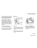 Предварительный просмотр 200 страницы Honda 2001 NSX Owner'S Manual