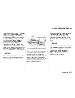 Предварительный просмотр 210 страницы Honda 2001 NSX Owner'S Manual