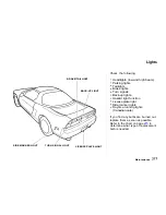 Предварительный просмотр 220 страницы Honda 2001 NSX Owner'S Manual