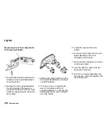 Предварительный просмотр 223 страницы Honda 2001 NSX Owner'S Manual