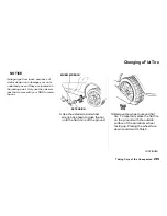 Предварительный просмотр 242 страницы Honda 2001 NSX Owner'S Manual