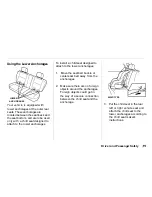 Предварительный просмотр 43 страницы Honda 2001 Passport Owner'S Manual