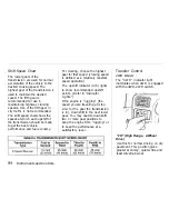 Предварительный просмотр 88 страницы Honda 2001 Passport Owner'S Manual