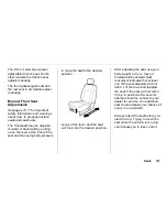 Предварительный просмотр 95 страницы Honda 2001 Passport Owner'S Manual