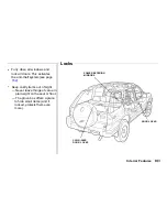 Предварительный просмотр 107 страницы Honda 2001 Passport Owner'S Manual