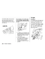 Предварительный просмотр 112 страницы Honda 2001 Passport Owner'S Manual