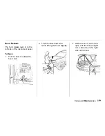 Предварительный просмотр 203 страницы Honda 2001 Passport Owner'S Manual