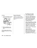 Предварительный просмотр 204 страницы Honda 2001 Passport Owner'S Manual