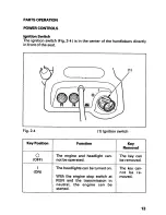 Предварительный просмотр 17 страницы Honda 2001 TRX 250 Fourtrax Recon Owner'S Manual